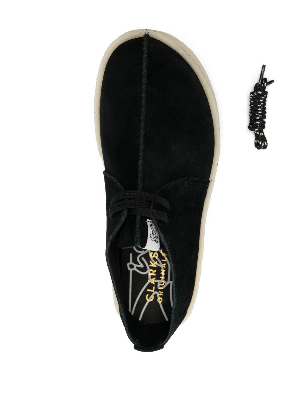 CLARKS - DESERT TREK CUP SUEDE BLACK