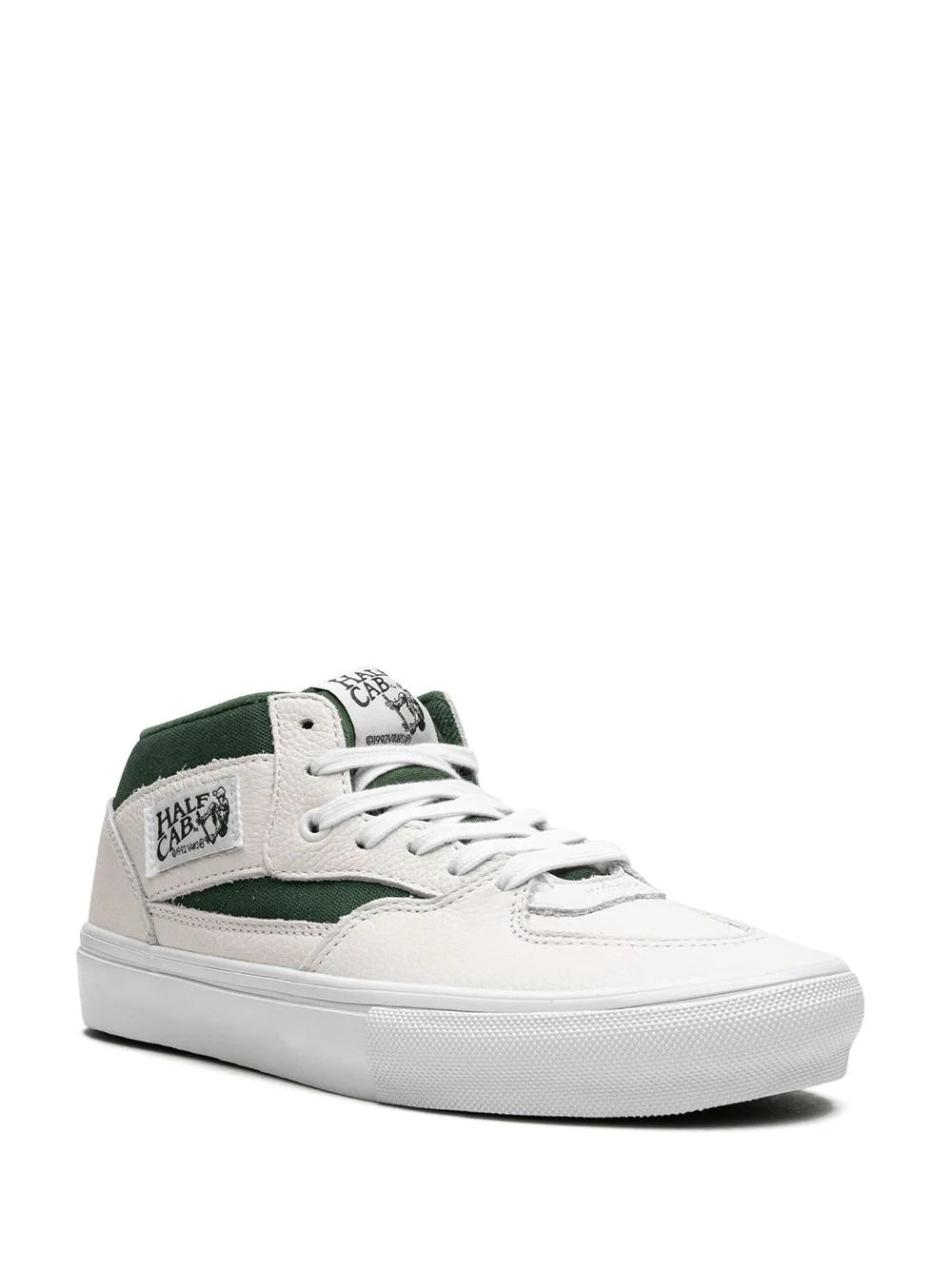 VANS HALF CAB - SKATE WHITE GREEN