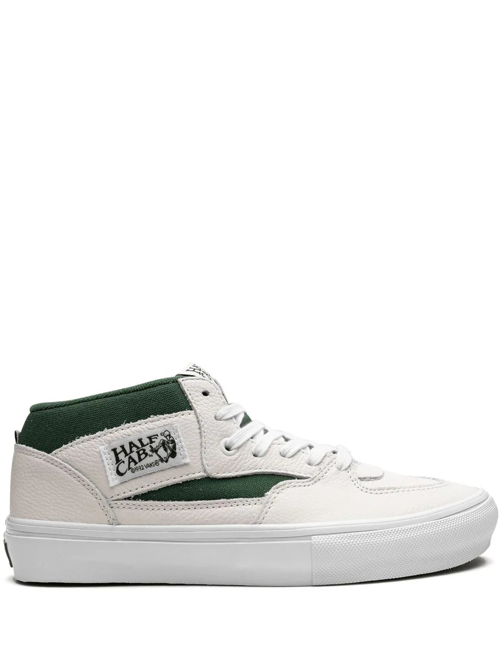 VANS HALF CAB - SKATE WHITE GREEN