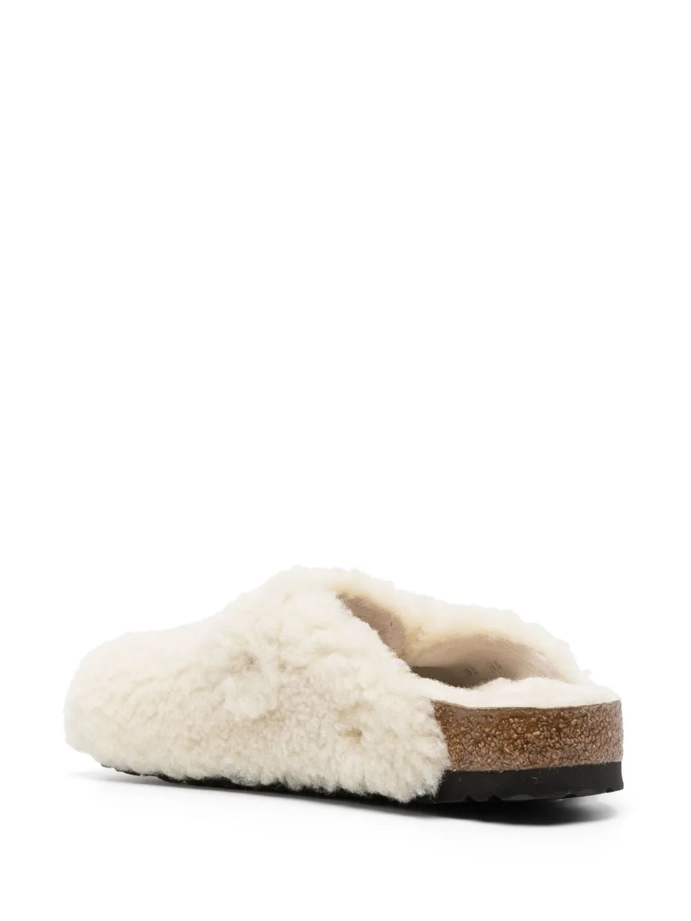 BIRKENSTOCK - BOSTON BIG BUCKLE SHEARLING EGG SHELL