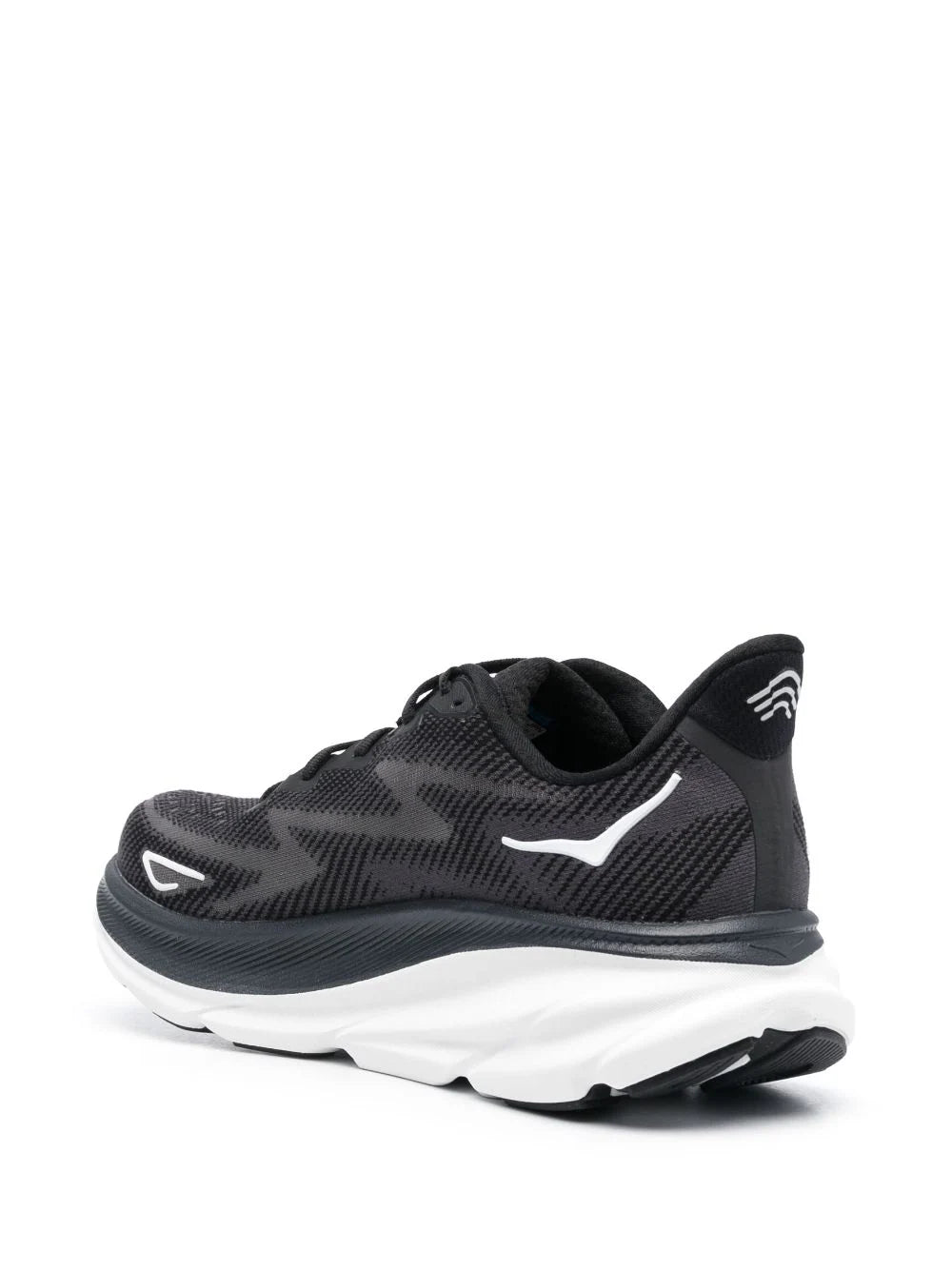 HOKA - ONE ONE CLIFTON 9 BLACK WHITE
