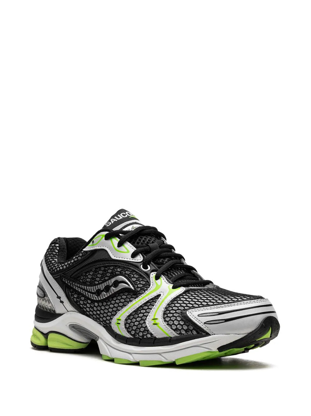 SAUCONY - PROGRID TRIUMPH 4 BLACK SILVER SPEED GREEN