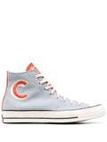 CONVERSE CHUCK 70 HI - HEIRLOOM LETTERMAN SILVER