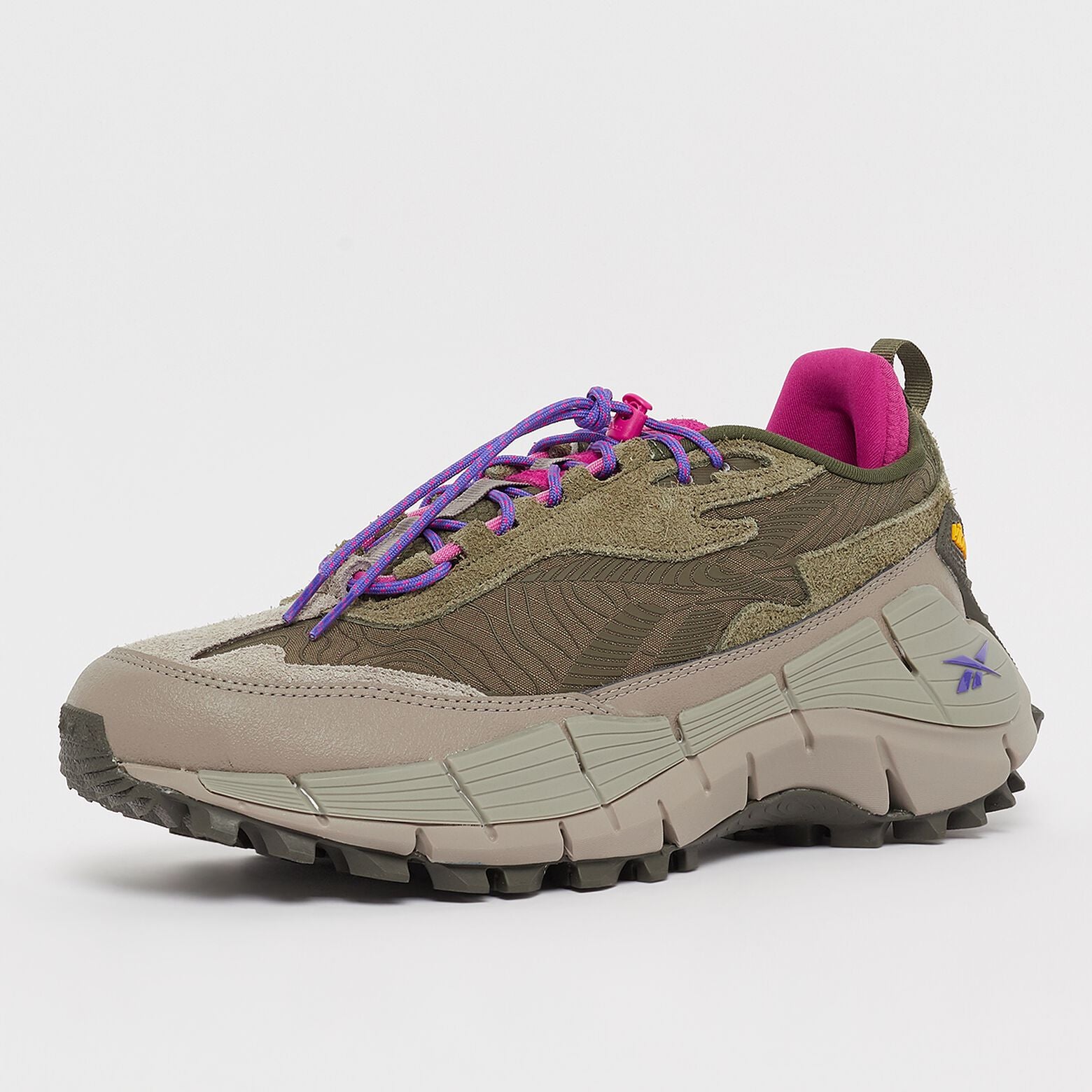 REEBOK - ZIG KINETICA 2.5 EDGE ARMY GREEN PINK