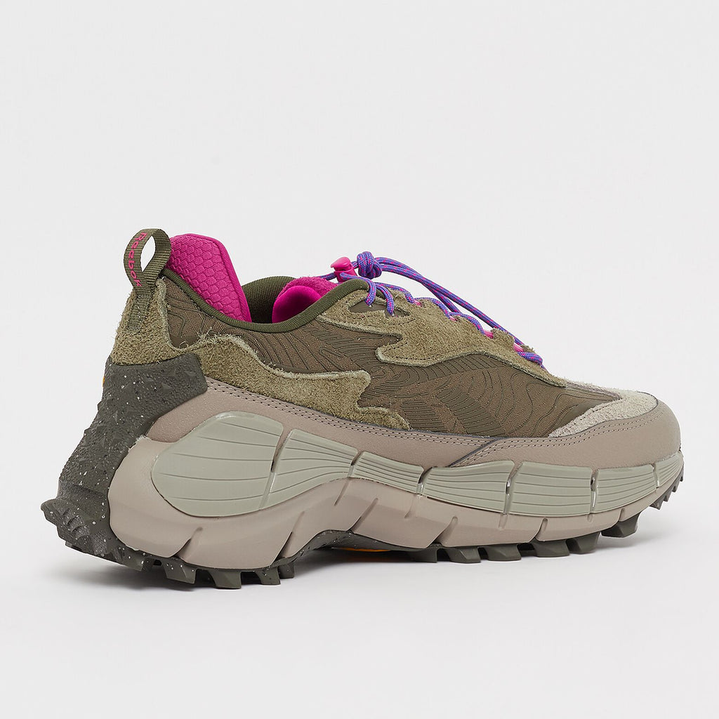 REEBOK - ZIG KINETICA 2.5 EDGE ARMY GREEN PINK