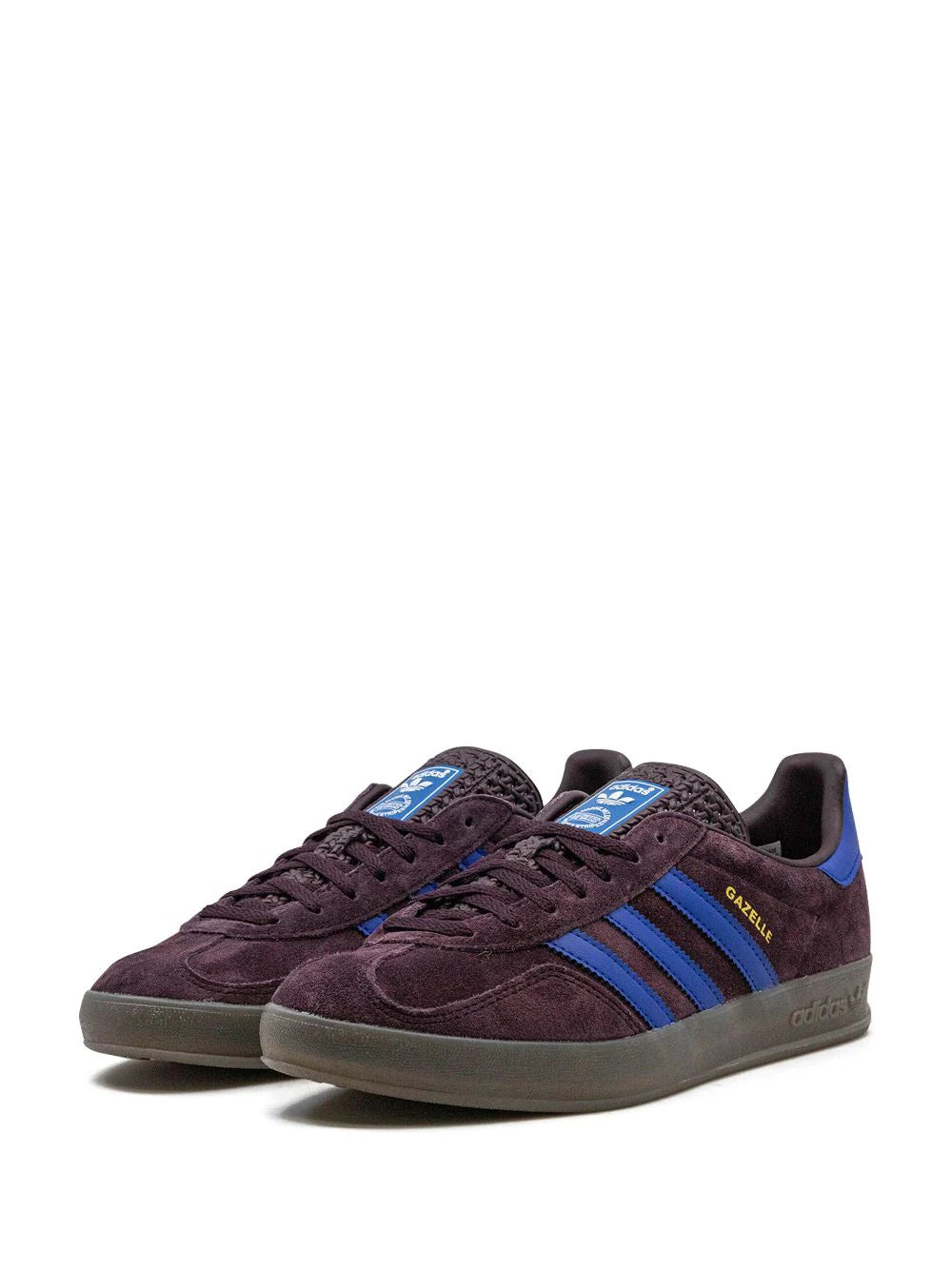 ADIDAS - GAZELLE INDOOR SHADOW MAROON SEMI LUCID BLUE SIMPLE BROWN