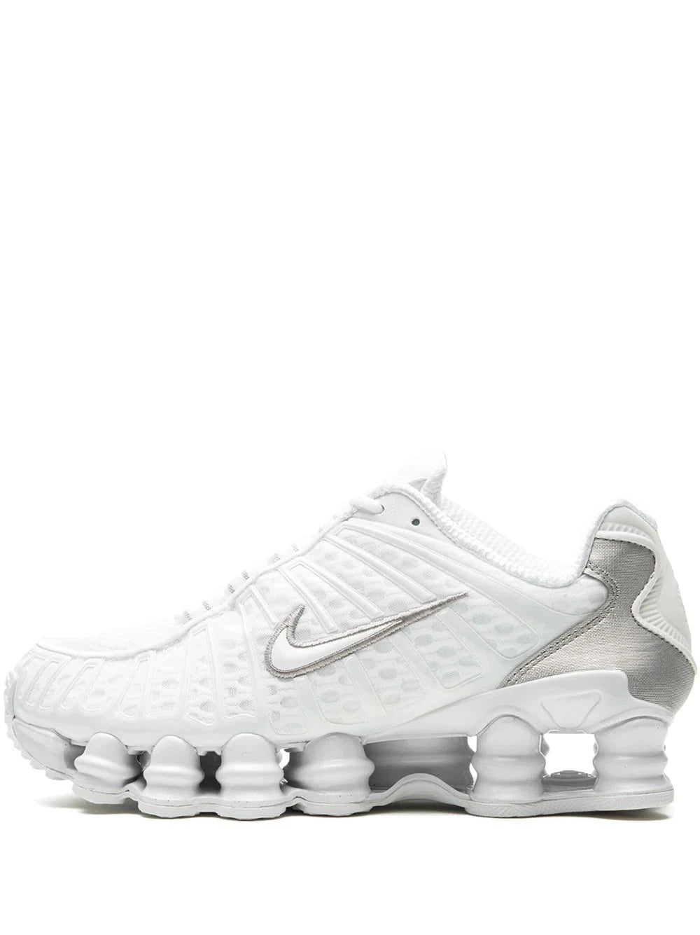 NIKE SHOX TL - WHITE METALLIC SILVER