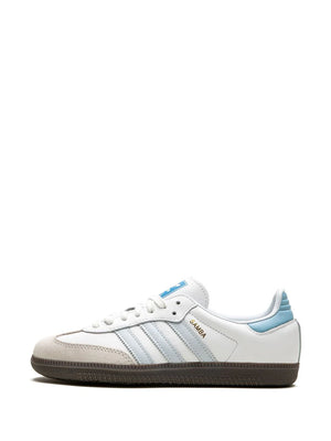 ADIDAS SAMBA - CORE WHITE HALO BLUE