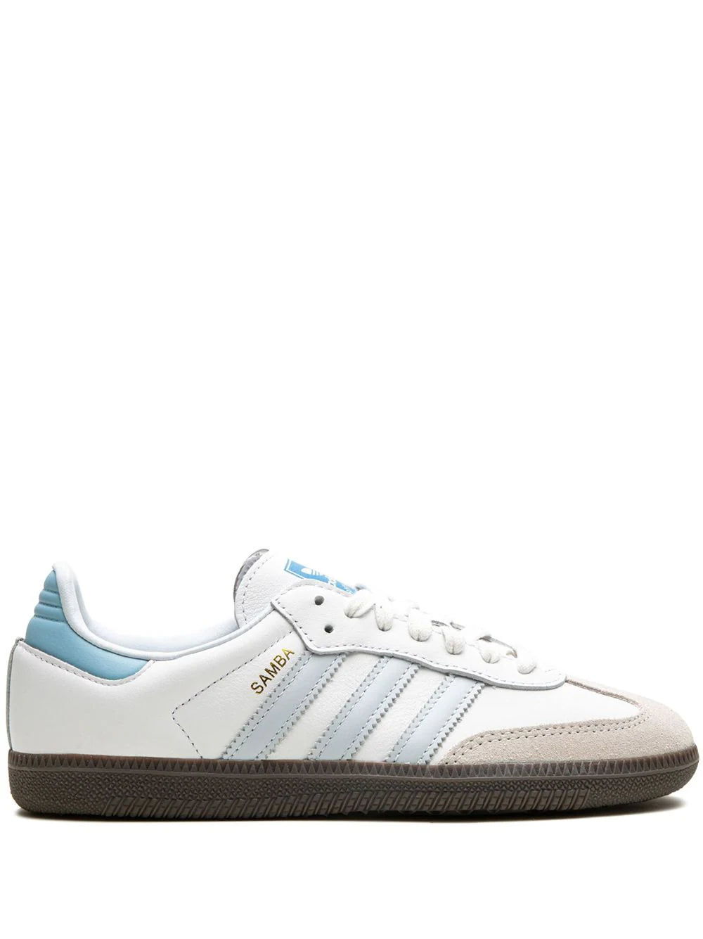 ADIDAS SAMBA - CORE WHITE HALO BLUE