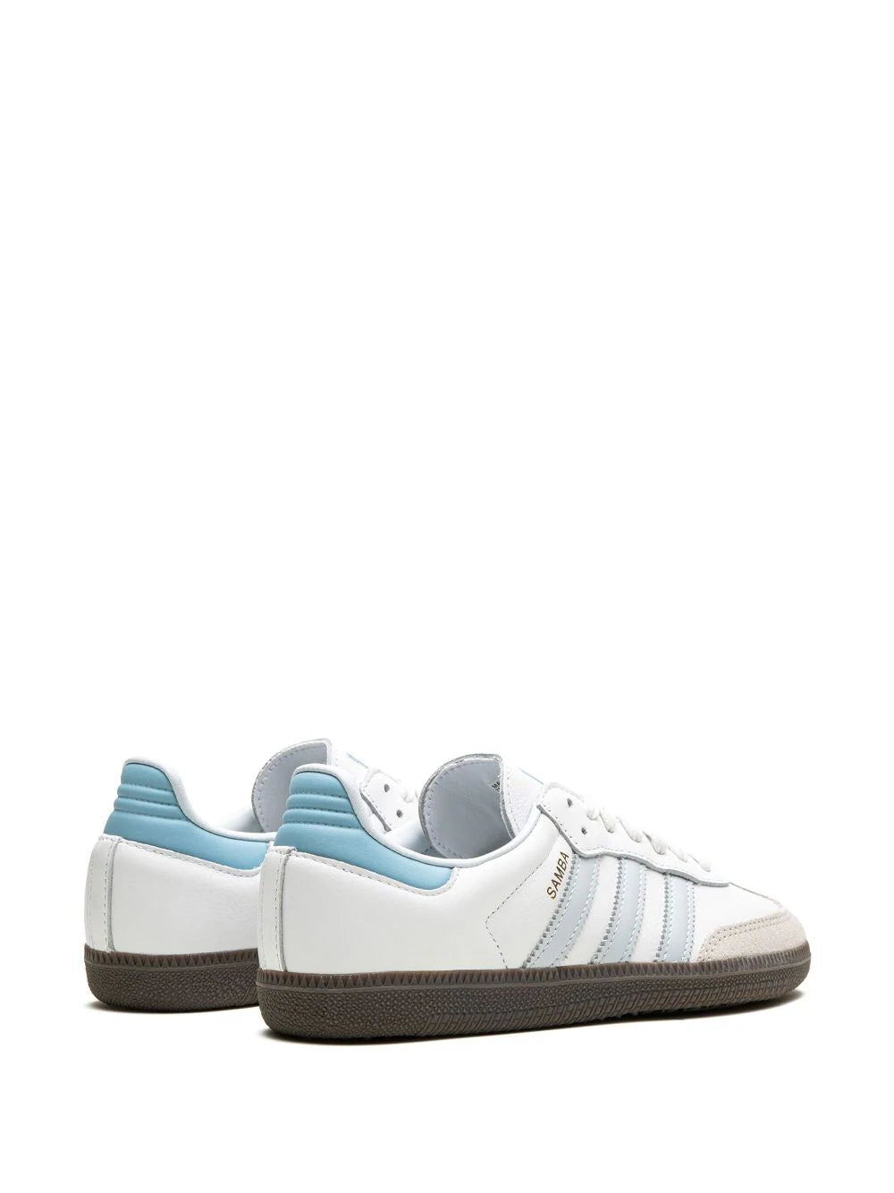 ADIDAS SAMBA - CORE WHITE HALO BLUE