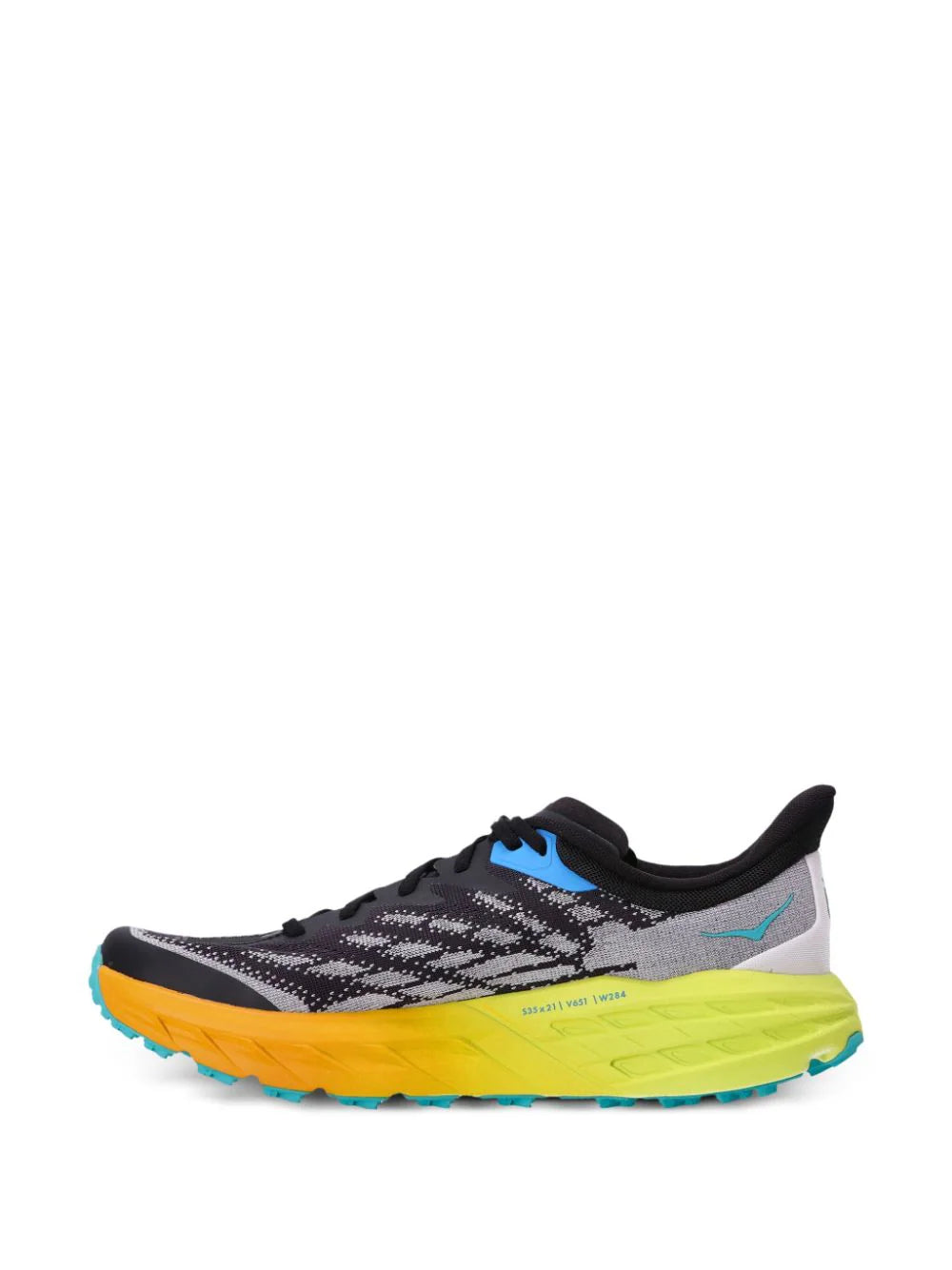 HOKA - ONE ONE SPEEDGOAT 5 BLACK EVENING PRIMROSE