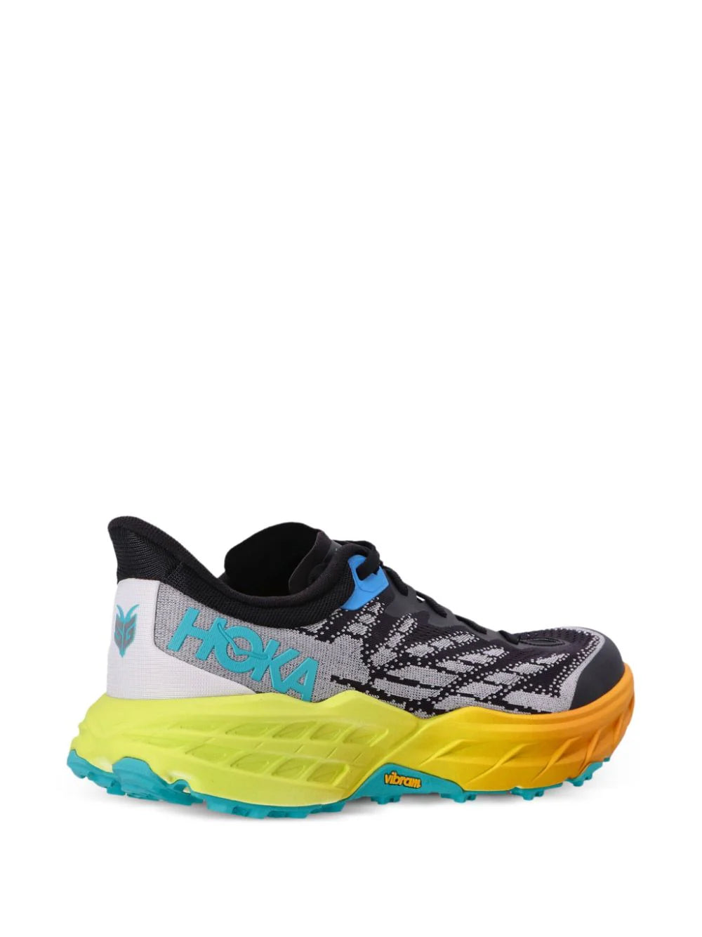 HOKA - ONE ONE SPEEDGOAT 5 BLACK EVENING PRIMROSE