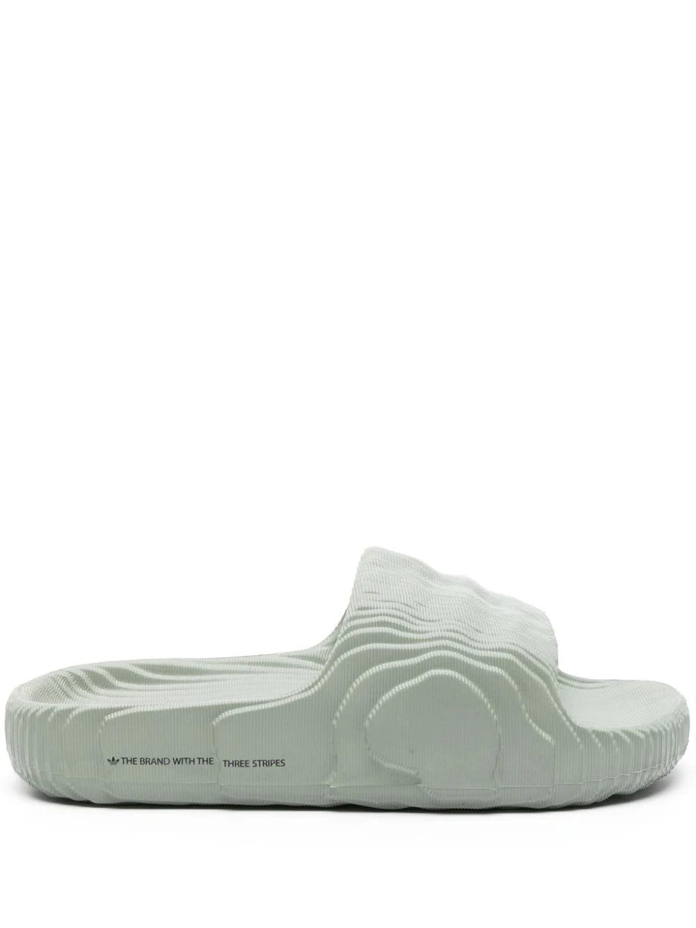 ADIDAS - ADILETTE 22 SLIDES SILVER GREEN