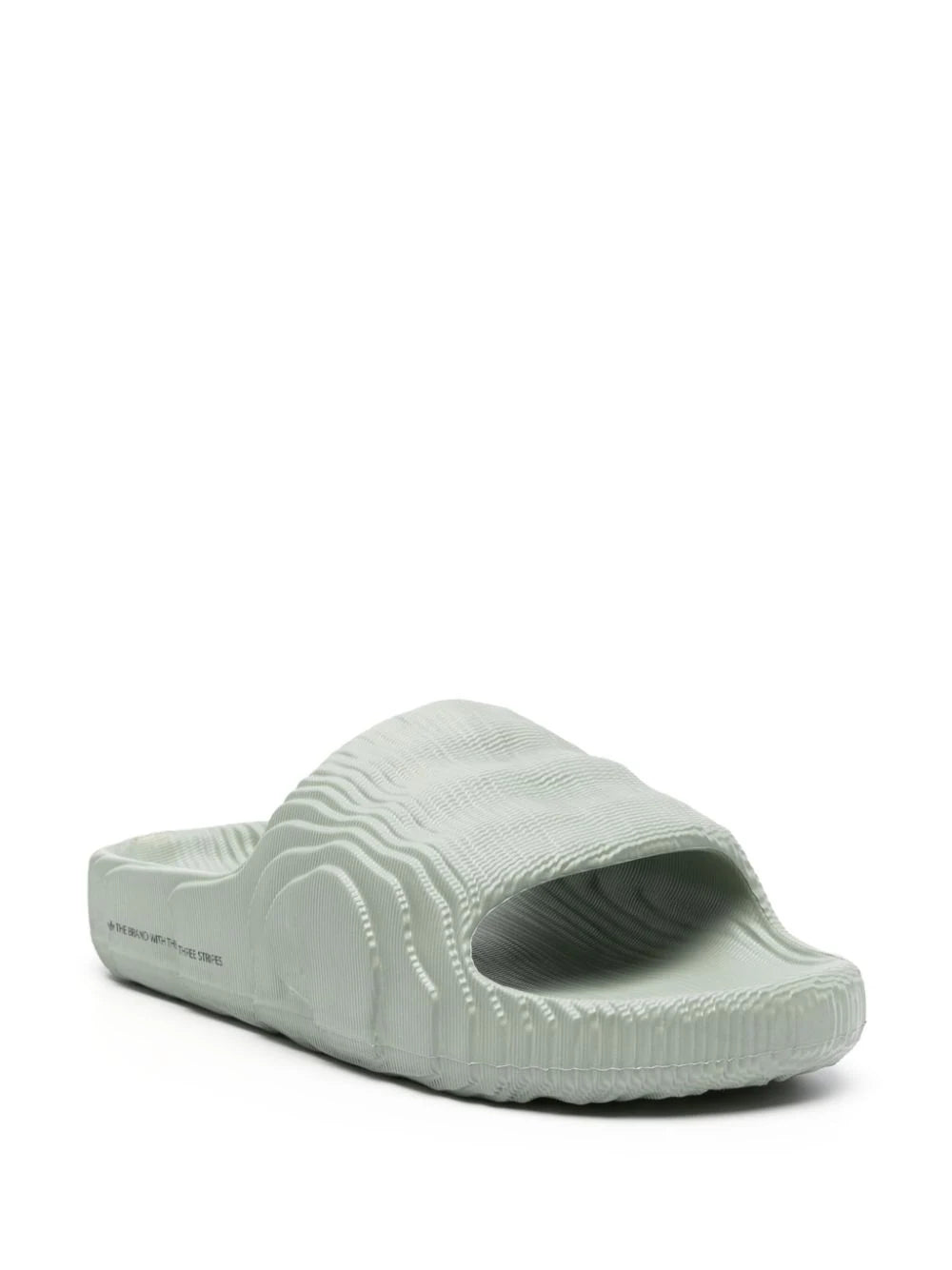 ADIDAS - ADILETTE 22 SLIDES SILVER GREEN