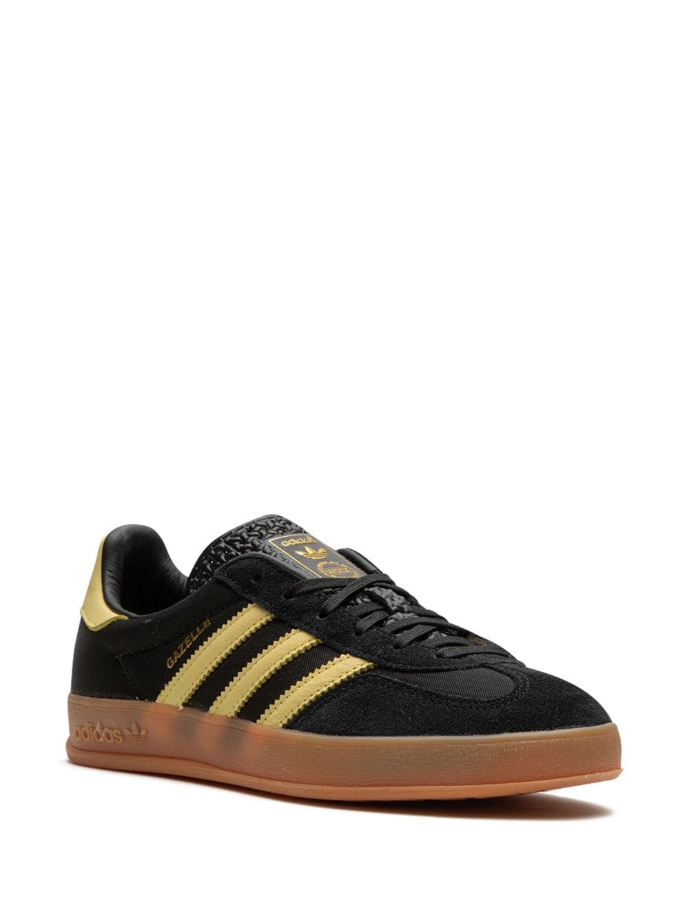 ADIDAS - GAZELLE INDOOR CORE BLACK ALMOST YELLOW GUM