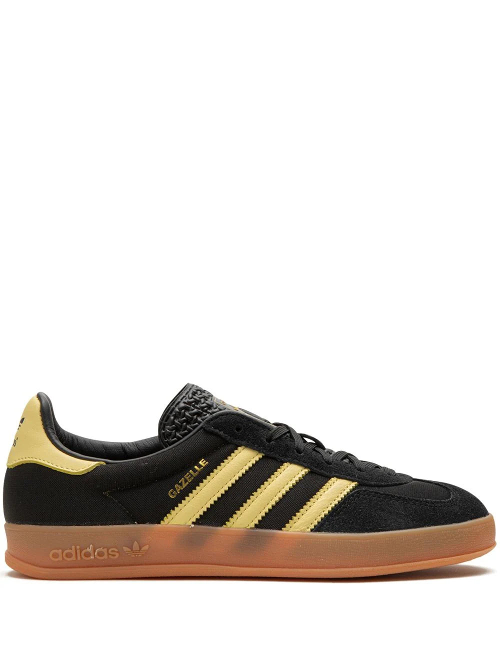 ADIDAS - GAZELLE INDOOR CORE BLACK ALMOST YELLOW GUM