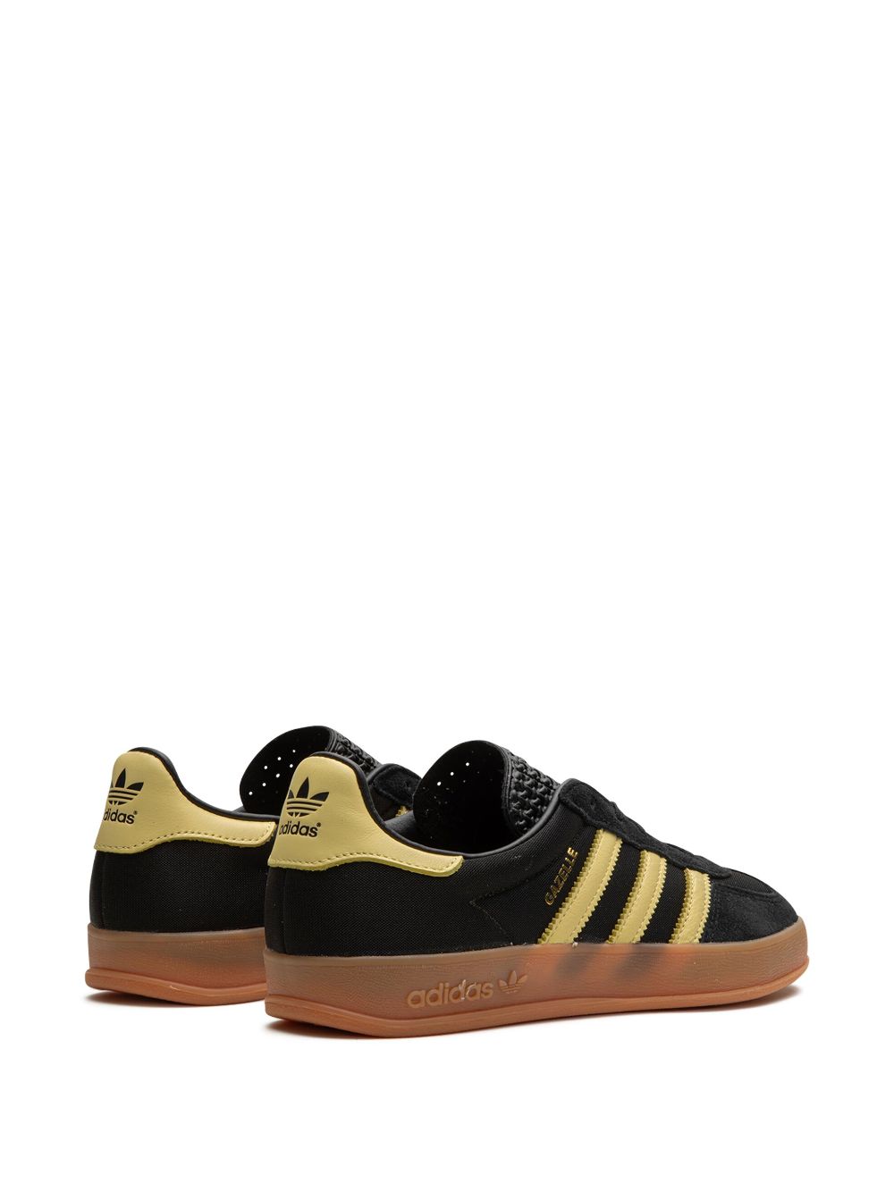ADIDAS - GAZELLE INDOOR CORE BLACK ALMOST YELLOW GUM