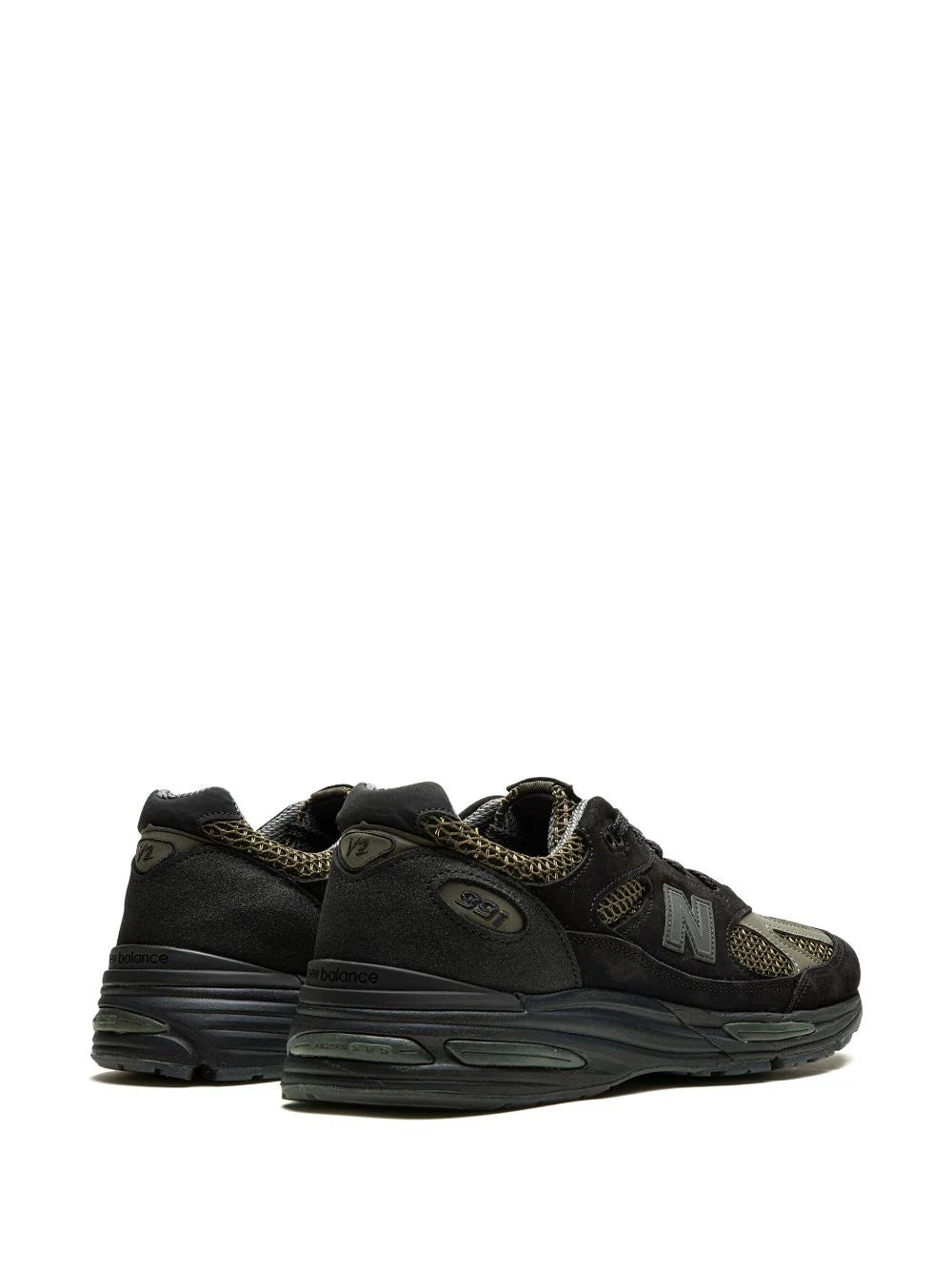 NEW BALANCE - 991 V2 MADE IN UK BLACK OLIVE x STONE ISLAND