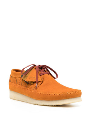 CLARKS WEAVER BURNT ORANGE COMB SUEDE Goddax Cote d ivoire