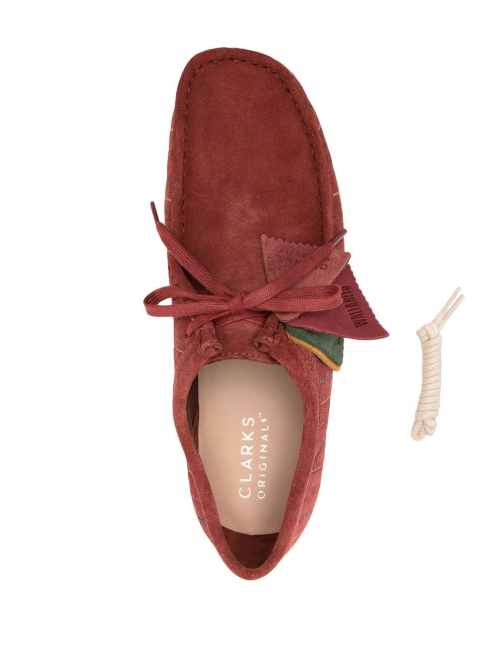 CLARKS WALLABEE - BOURGOGNE