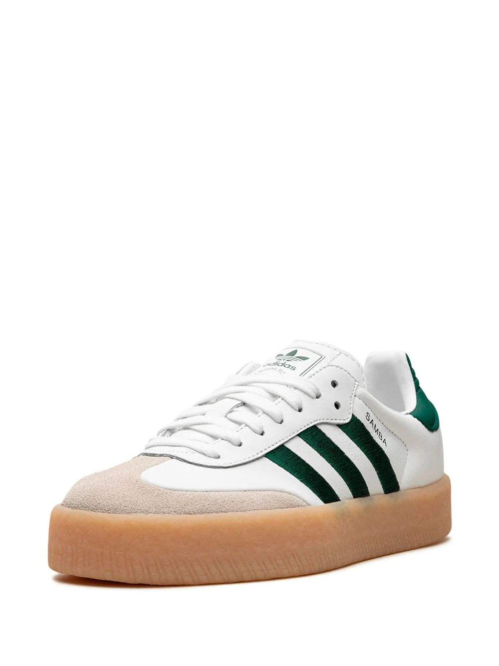 ADIDAS SAMBA - WHITE COLLEGIATE GREEN GUM