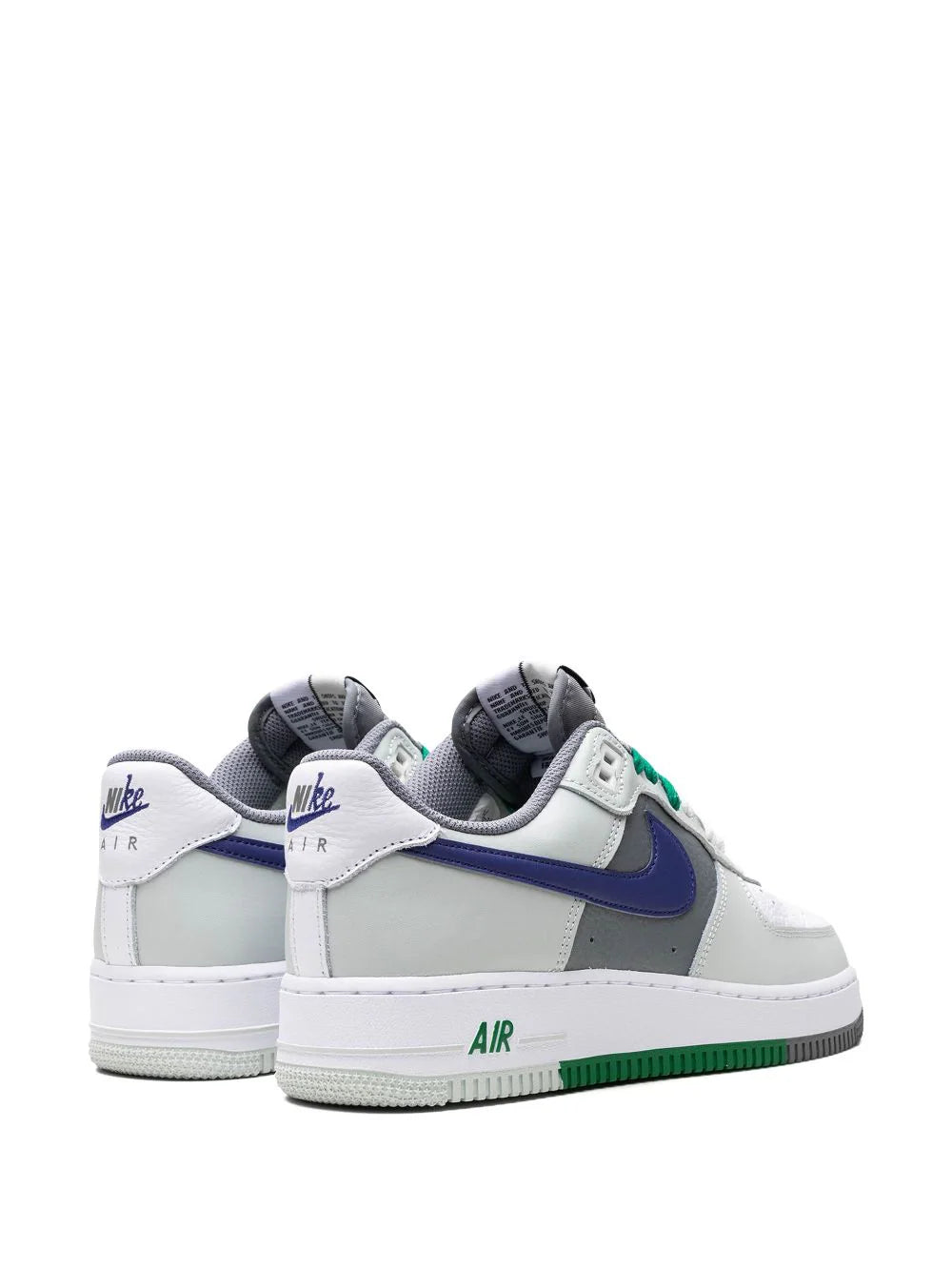 NIKE AIR FORCE 1 LOW - LV8 SPLIT LIGHT SILVER DEEP ROYAL
