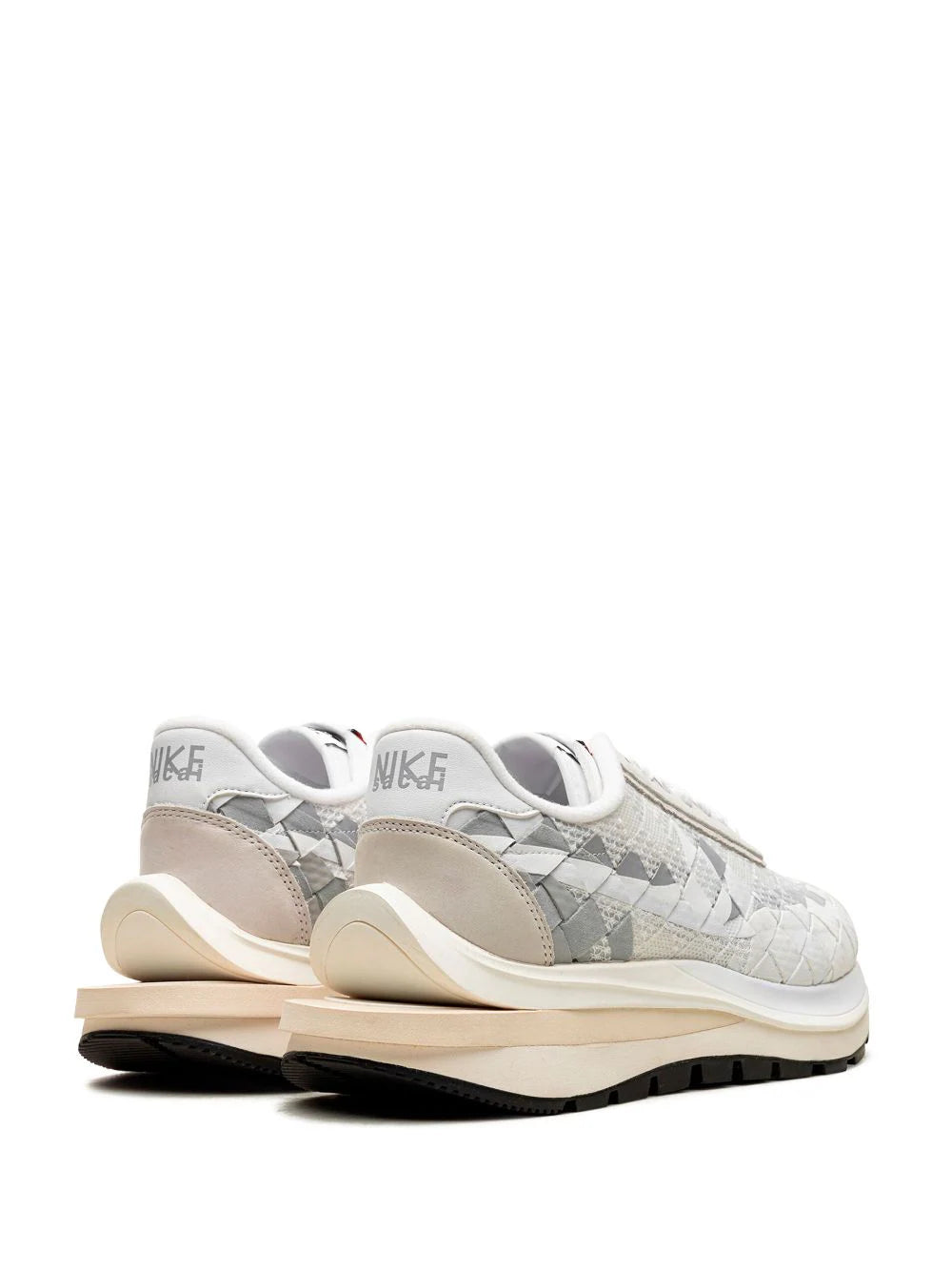 NIKE x SACAI - VAPORWAFFLE WOVEN WHITE GREY x JEAN PAUL GAULTIER