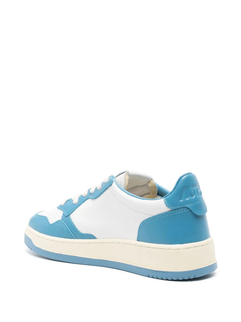AUTRY - MEDALIST LEATHER SUEDE LOW BLUE