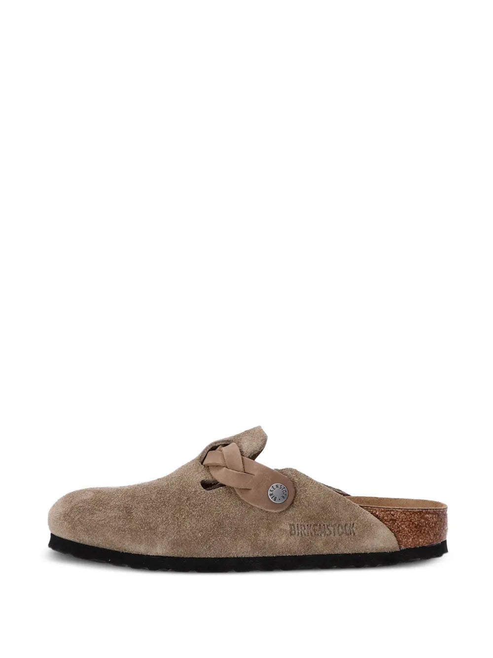 BIRKENSTOCK - BOSTON BRAIDED SUÈDE TAUPE