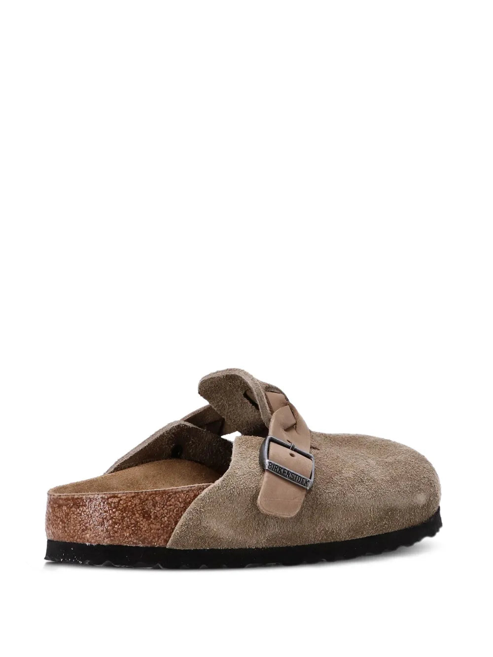 BIRKENSTOCK - BOSTON BRAIDED SUÈDE TAUPE