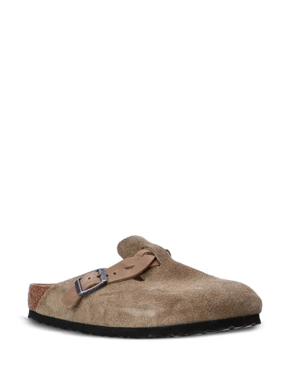 BIRKENSTOCK - BOSTON BRAIDED SUÈDE TAUPE