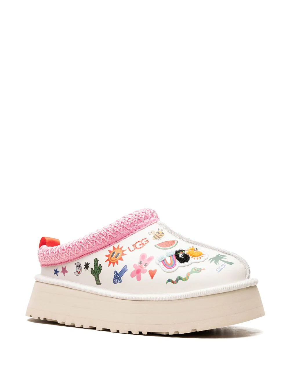 UGG - TAZZ SLIPPER POP SKETCH WHITE