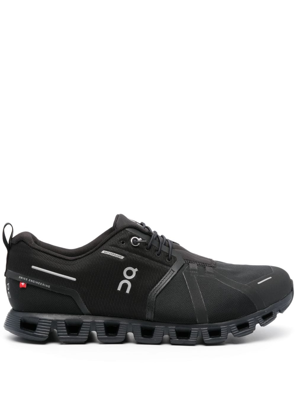 ON - CLOUD 5 WATERPROOF ALL BLACK