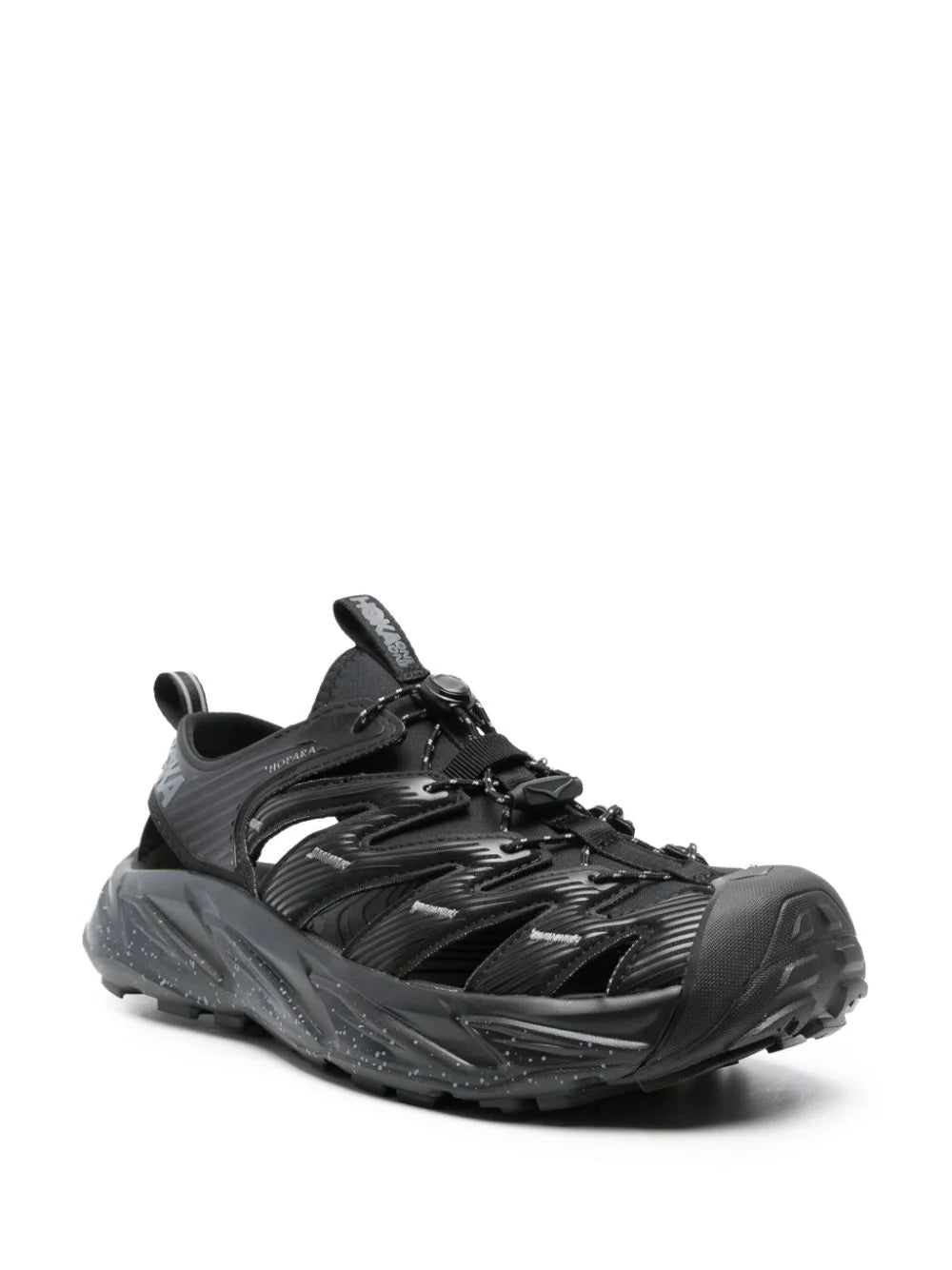HOKA - ONE ONE HOPARA SANDAL BLACK CASTLEROCK