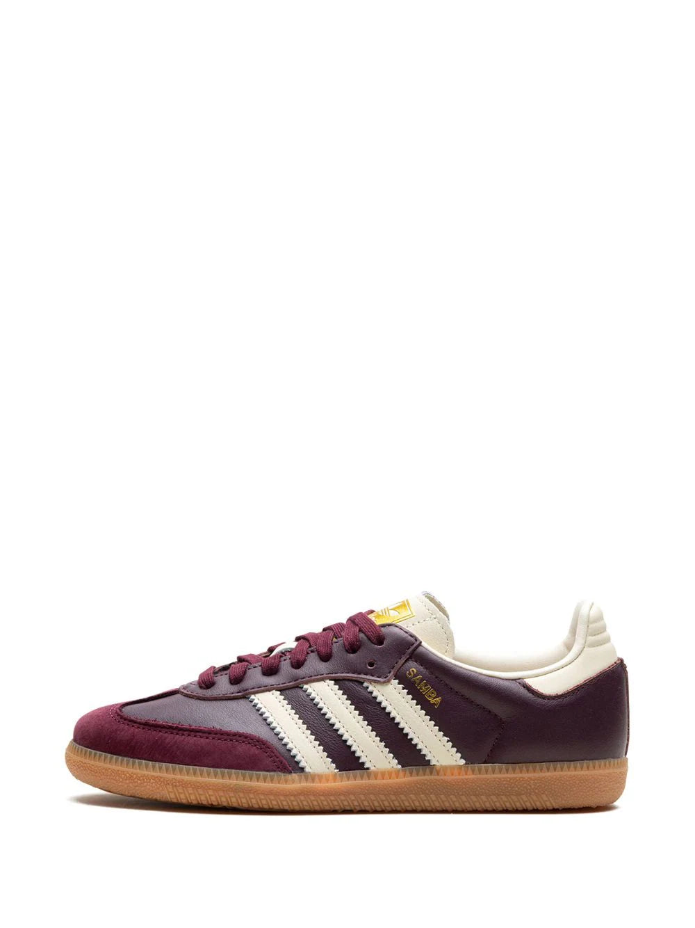 ADIDAS SAMBA - MAROON CREWHT GOLD