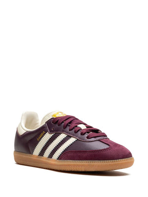 ADIDAS SAMBA - MAROON CREWHT GOLD