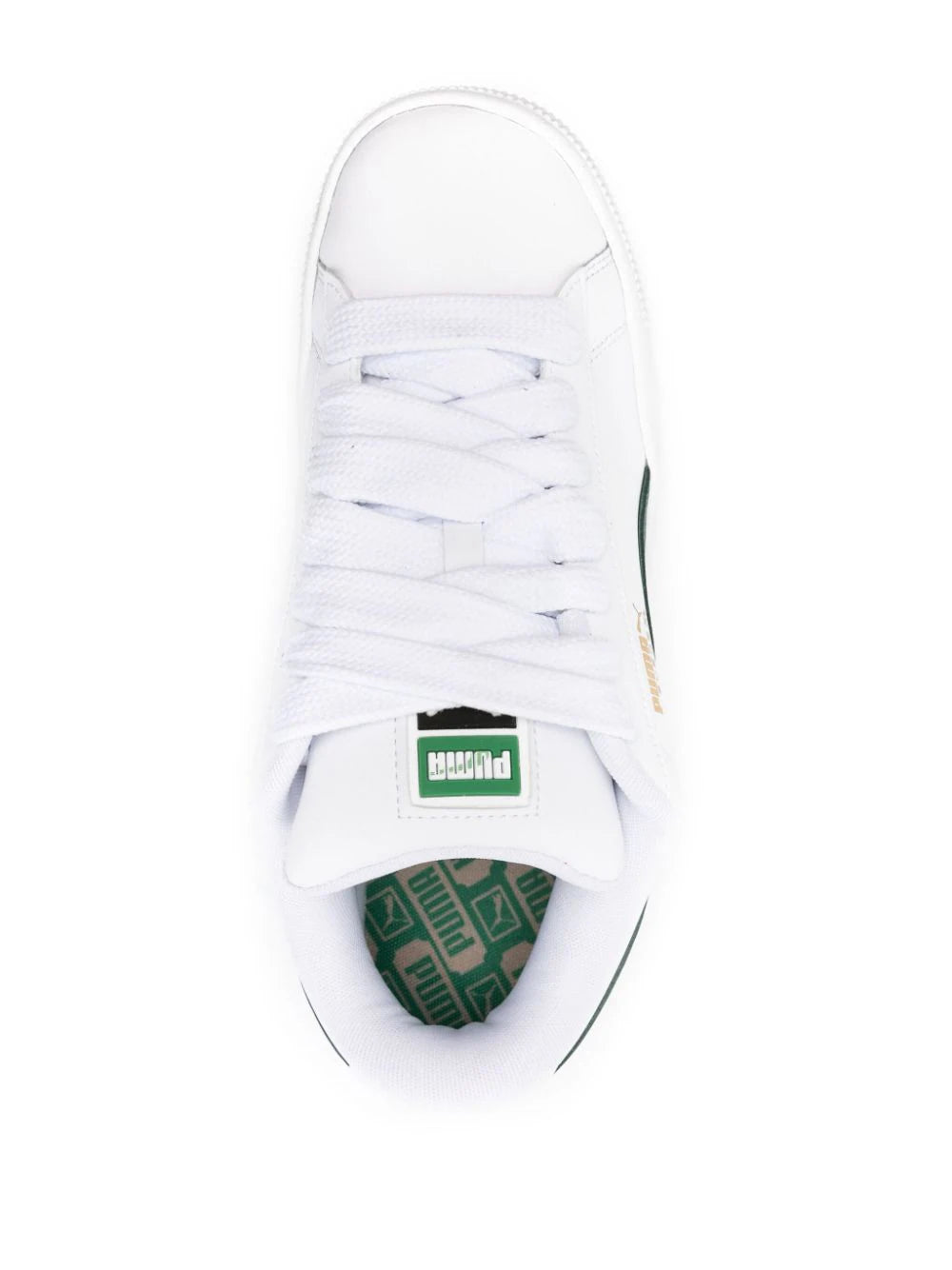 PUMA - SUEDE XL WHITE GREEN