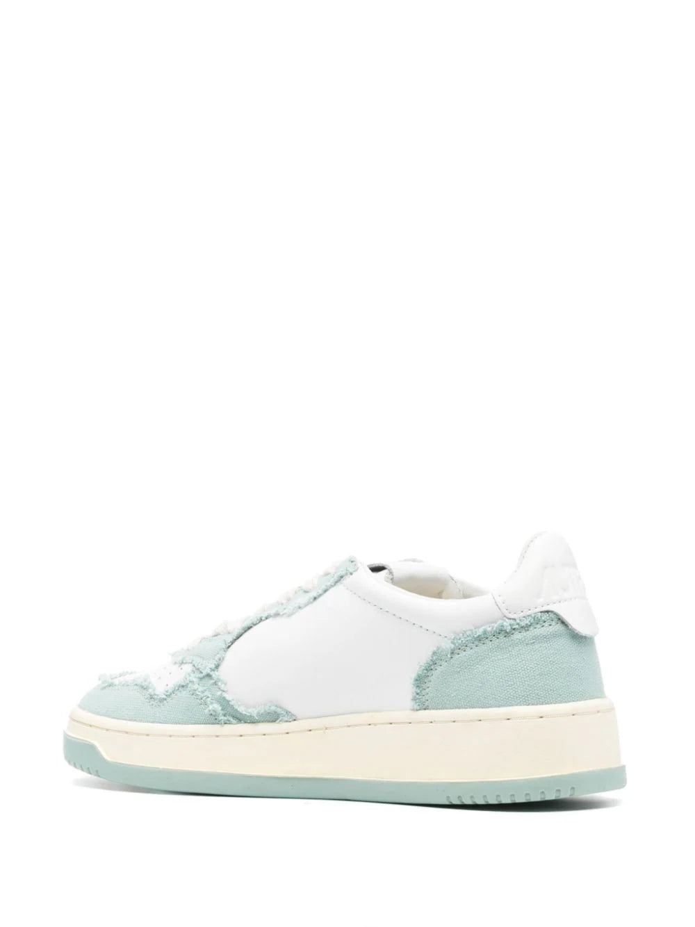 AUTRY - MEDALIST LEATHER SUEDE LOW DENIM BLUE