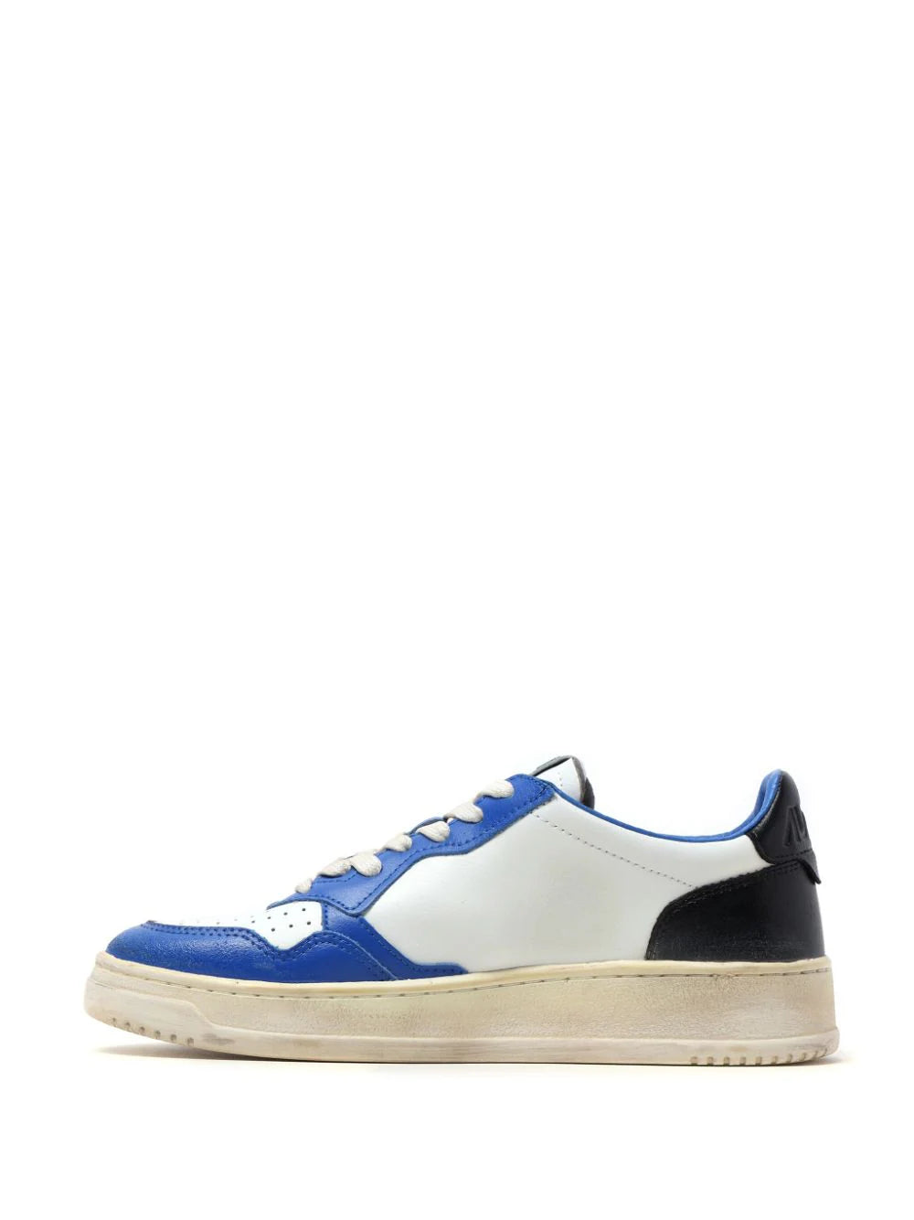 AUTRY - MEDALIST LEATHER SUEDE LOW VINTAGE BLUE/WHITE/BLACK