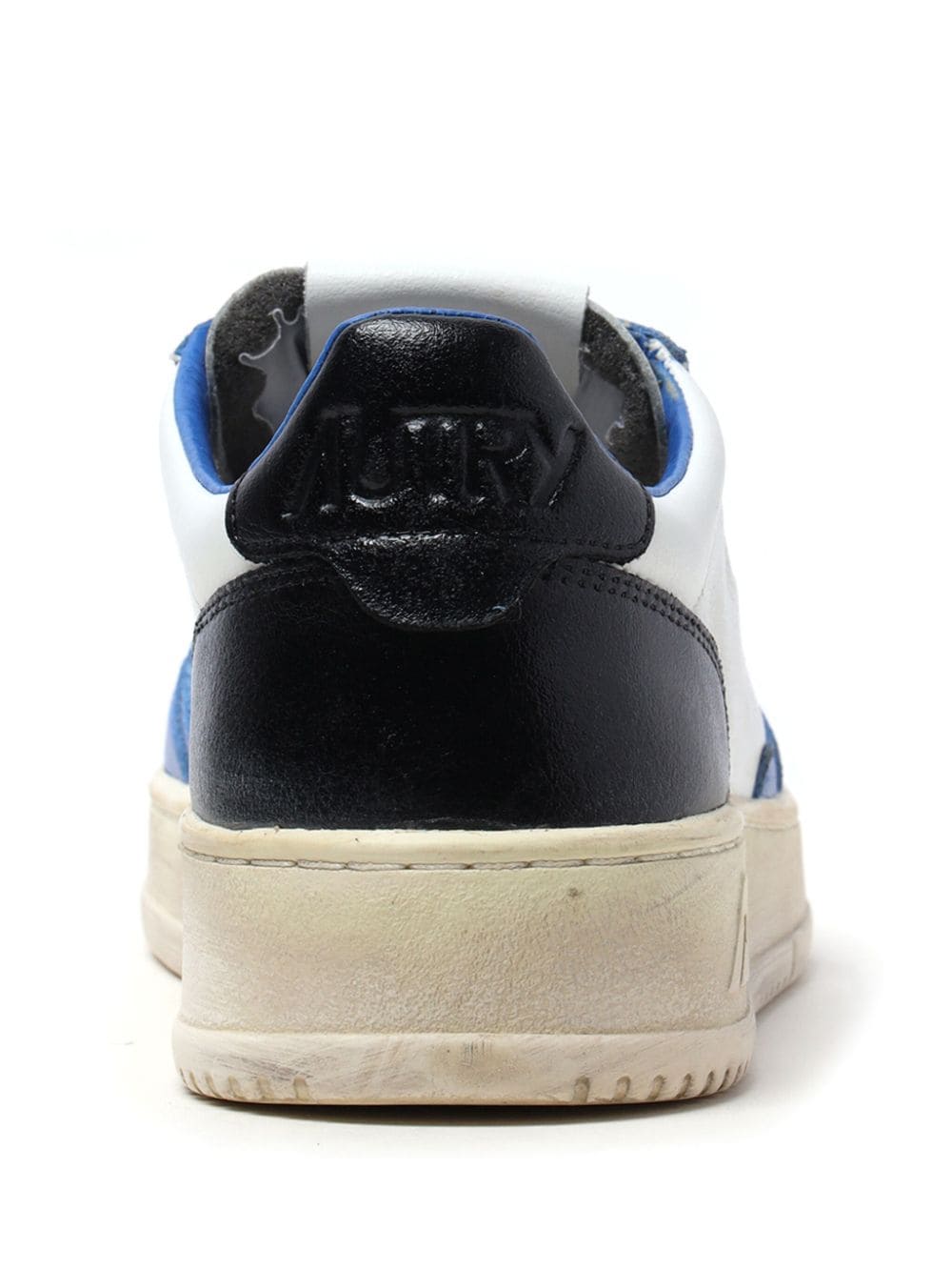 AUTRY - MEDALIST LEATHER SUEDE LOW VINTAGE BLUE/WHITE/BLACK