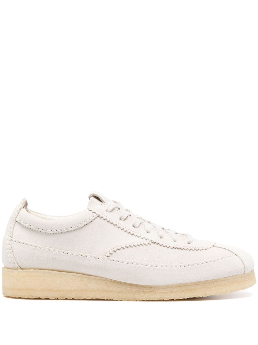 CLARKS - WALLABEE TOR WHITE