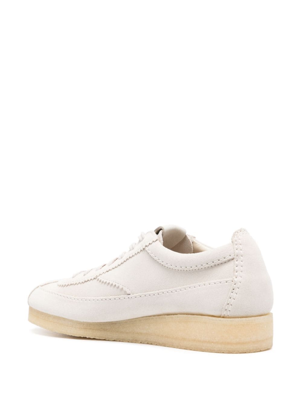 CLARKS - WALLABEE TOR WHITE