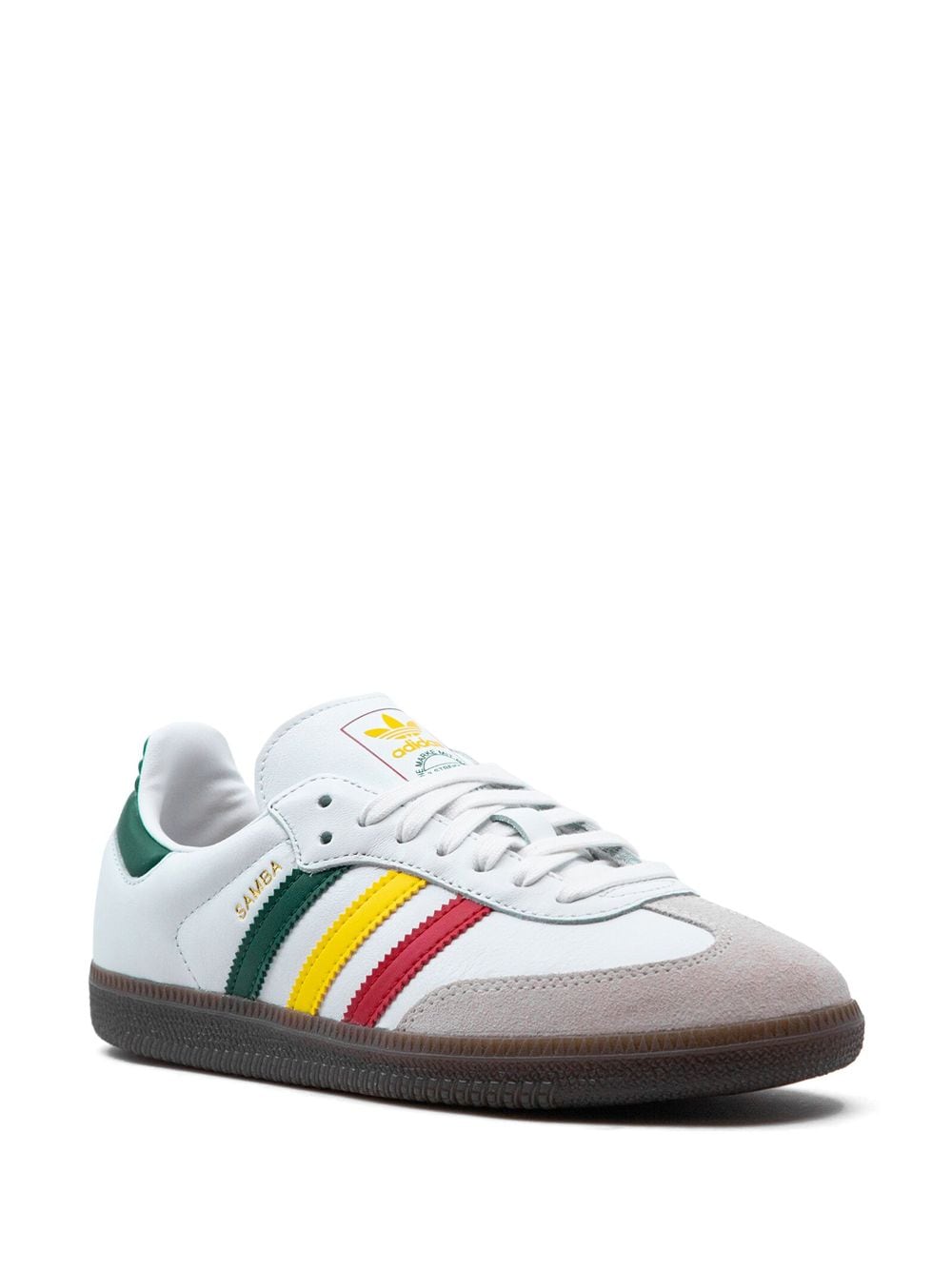 ADIDAS SAMBA - RASTA PACK WHITE GREEN