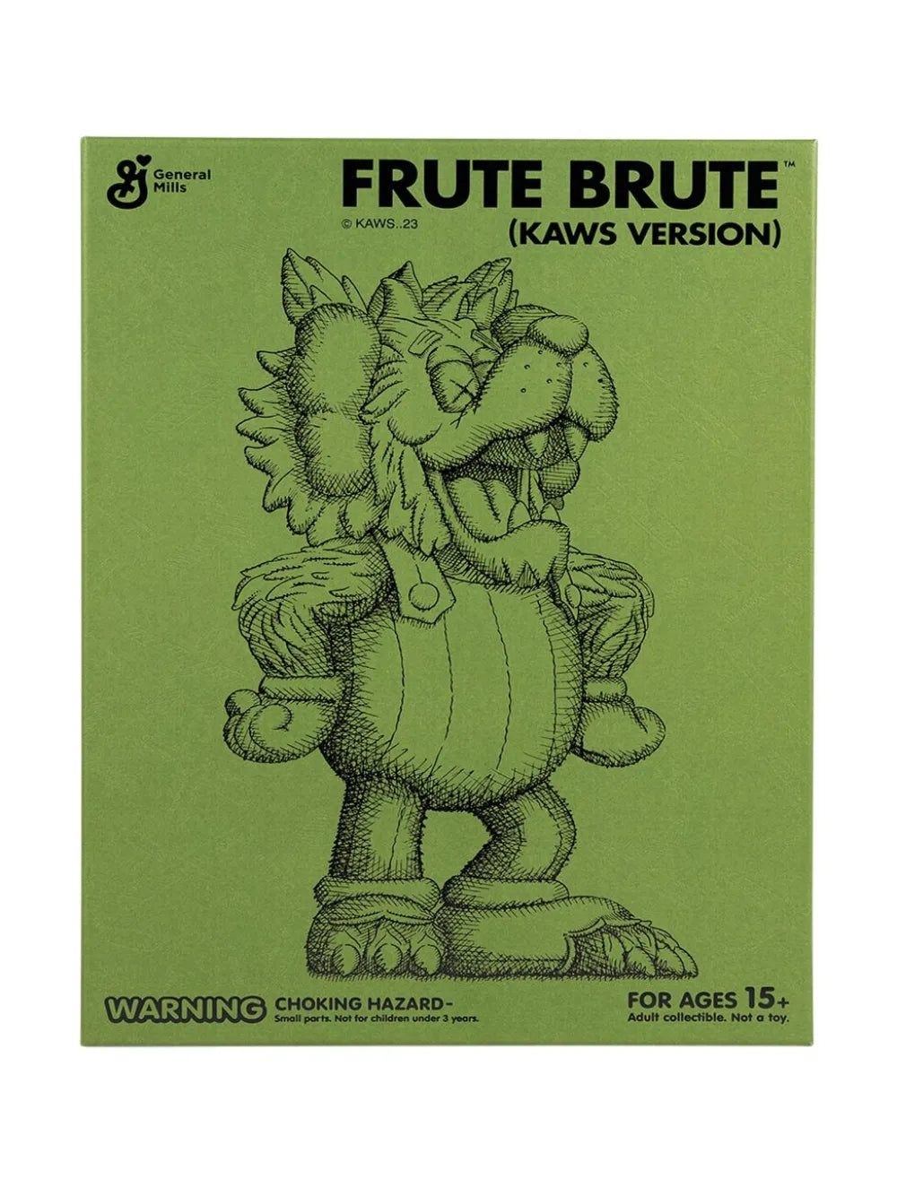 KAWS - CEREAL MONSTERS FRUTE BRUTE x BRIAN DONNELLY