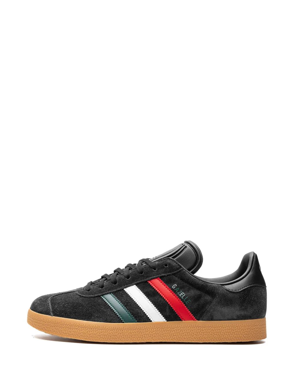 ADIDAS - GAZELLE BLACK SCARLET GREEN