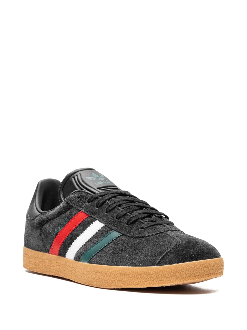 ADIDAS - GAZELLE BLACK SCARLET GREEN