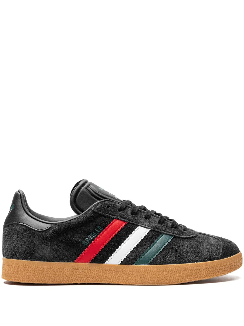 ADIDAS - GAZELLE BLACK SCARLET GREEN