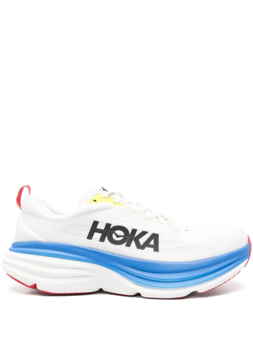 HOKA - ONE ONE BONDI 8 BLANC DE BLANC VIRTUAL BLUE