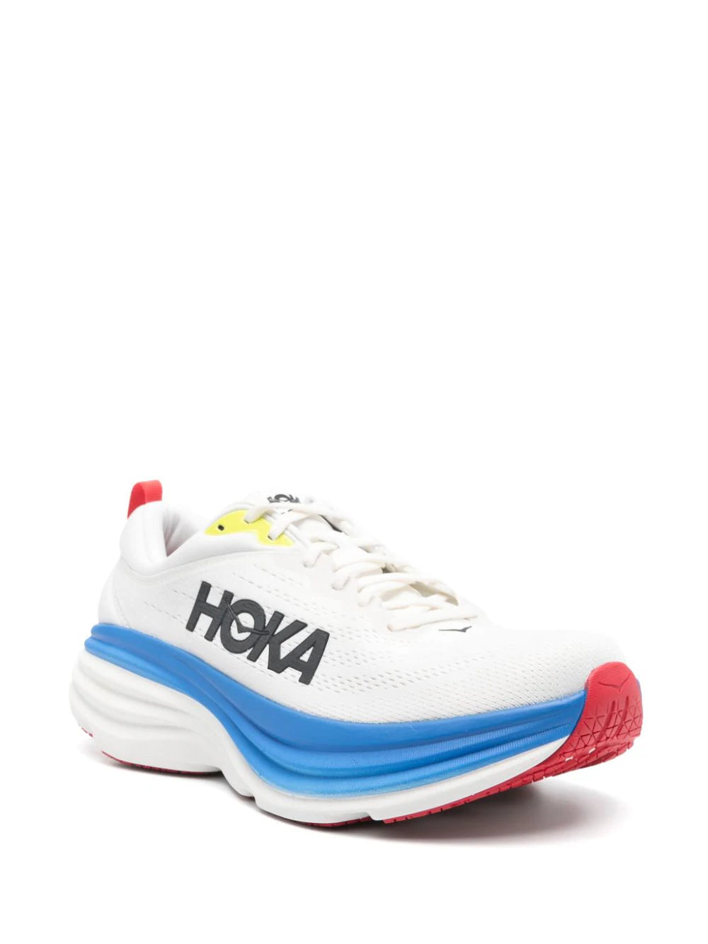 HOKA - ONE ONE BONDI 8 BLANC DE BLANC VIRTUAL BLUE