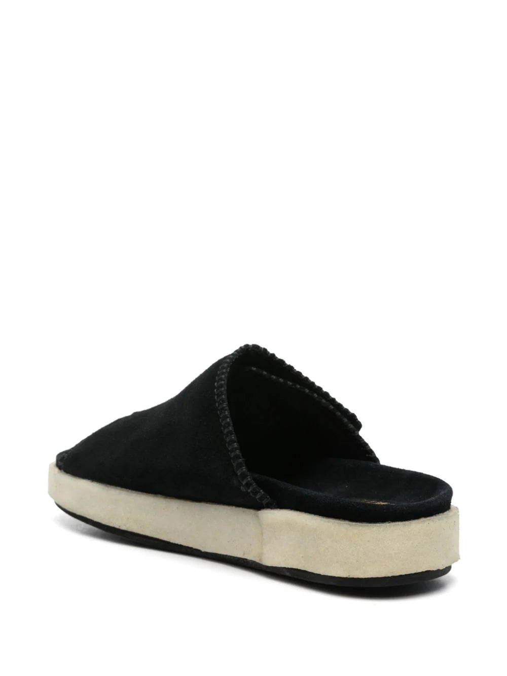 CLARKS - OVERLEIGH SLIDE SUEDE BLACK